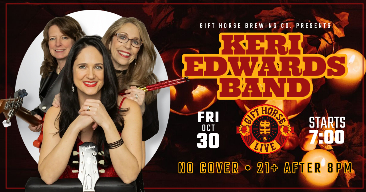 Keri Edwards Band October 30 7pm